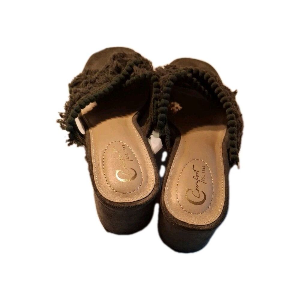 Comfort Sandals Green Size 9 Women's - Picture 5 of 16